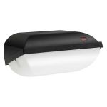 Philips LED Sicherheit Coreline BWC120 Schwarz 14W 1800lm - 830 Warmweiß | 282x178mm - IP54 - Lichtsensor  Philips LED Sicherheit Coreline BWC120 Schwarz 14W 1800lm - 830 Warmweiß | 282x178mm - IP54 - Lichtsensor