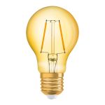 Osram Vintage 1906 LED E27 Birne Fadenlampe Gold 2.5W 220lm - 824 Extra Warmweiß | Ersatz für 25W Osram Vintage 1906 LED E27 Birne Fadenlampe Gold 2.5W 220lm - 824 Extra Warmweiß | Ersatz für 25W