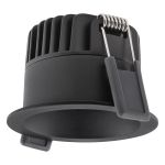 Ledvance LED-Spot Dunkellight Aluminium Schwarz 8W 680lm 36D - 930 Warmweiß | Ausschnitt 68mm - IP44 - Höchste Farbwiedergabe - Dimmbar Ledvance LED-Spot Dunkellight Aluminium Schwarz 8W 680lm 36D - 930 Warmweiß | Ausschnitt 68mm - IP44 - Höchste Farbwiedergabe - Dimmbar