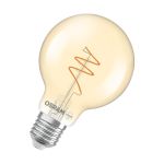 Osram Vintage 1906 LED E27 Globe Fadenlampe Twist Gold 4.9W 470lm - 927 Extra Warmweiß | Höchste Farbwiedergabe - Dimmbar - Ersatz Für 40W Osram Vintage 1906 LED E27 Globe Fadenlampe Twist Gold 4.9W 470lm - 927 Extra Warmweiß | Höchste Farbwiedergabe - Dimmbar - Ersatz Für 40W