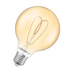 Osram Vintage 1906 LED E27 Globe Fadenlampe Gold 4.9W 470lm - 922 Extra Warmweiß | Höchste Farbwiedergabe - Dimmbar - Ersatz Für 40W Osram Vintage 1906 LED E27 Globe Fadenlampe Gold 4.9W 470lm - 922 Extra Warmweiß | Höchste Farbwiedergabe - Dimmbar - Ersatz Für 40W