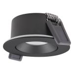 Ledvance LED-Spot Air Adjust Aluminium Schwarz 4W 320lm 36D - 930 Warmweiß | Ausschnitt 68mm - IP23 - Höchste Farbwiedergabe - Dimmbar Ledvance LED-Spot Air Adjust Aluminium Schwarz 4W 320lm 36D - 930 Warmweiß | Ausschnitt 68mm - IP23 - Höchste Farbwiedergabe - Dimmbar
