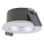 Ledvance LED-Spot Air Adjust Aluminium Silber 4W 320lm 36D - 930 Warmweiß | Ausschnitt 68mm - IP23 - Höchste Farbwiedergabe - Dimmbar Ledvance LED-Spot Air Adjust Aluminium Silber 4W 320lm 36D - 930 Warmweiß | Ausschnitt 68mm - IP23 - Höchste Farbwiedergabe - Dimmbar