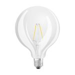 Ledvance Classic LED E27 Globe Fadenlampe Klar 2.5W 250lm - 827 Extra Warmweiß | Ersatz für 25W Ledvance Classic LED E27 Globe Fadenlampe Klar 2.5W 250lm - 827 Extra Warmweiß | Ersatz für 25W