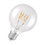 Osram Vintage 1906 LED E27 Globe Fadenlampe Klar Slim 4.8W 470lm - 827 Extra Warmweiß | Dimmbar - Ersatz Für 40W Osram Vintage 1906 LED E27 Globe Fadenlampe Klar Slim 4.8W 470lm - 827 Extra Warmweiß | Dimmbar - Ersatz Für 40W