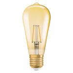 Ledvance Vintage 1906 LED E27 Birne Gold 2.5W 220lm - 824 Extra Warmweiß | Ersatz für 22W Ledvance Vintage 1906 LED E27 Birne Gold 2.5W 220lm - 824 Extra Warmweiß | Ersatz für 22W