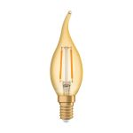 Ledvance Vintage 1906 LED E14 Kerze Gold 2.5W 220lm - 824 Extra Warmweiß | Ersatz für 22W Ledvance Vintage 1906 LED E14 Kerze Gold 2.5W 220lm - 824 Extra Warmweiß | Ersatz für 22W