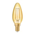 Ledvance Vintage 1906 LED E14 Kerze Gold 2.5W 220lm - 824 Extra Warmweiß | Ersatz für 25W Ledvance Vintage 1906 LED E14 Kerze Gold 2.5W 220lm - 824 Extra Warmweiß | Ersatz für 25W