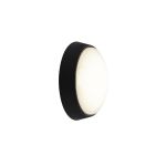 Ansell LED Bulkhead Helder Circular Plain Black 12.5W 1058lm - 830-840-865 CCT | 215mm - IP54 - Motion and Light Sensor Ansell LED Bulkhead Helder Circular Plain Black 12.5W 1058lm - 830-840-865 CCT | 215mm - IP54 - Motion and Light Sensor