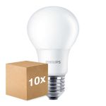 Mehrfachpackung 10x Philips Corepro LED Glühbirne E27 Birne Matt 8W 806lm - 830 Warmweiß | Ersatz Für 60W Mehrfachpackung 10x Philips Corepro LED Glühbirne E27 Birne Matt 8W 806lm - 830 Warmweiß | Ersatz Für 60W