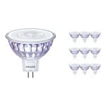 Mehrfachpackung 10x Philips Corepro LED Spot GU5.3 MR16 7W 621lm 36D - 830 Warmweiß | Ersatz für 50W Mehrfachpackung 10x Philips Corepro LED Spot GU5.3 MR16 7W 621lm 36D - 830 Warmweiß | Ersatz für 50W