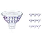 Mehrfachpackung 10x Philips Master Value LED Spot GU5.3 MR16 7.5W 630lm 60D - 930 Warmweiß | Höchste Farbwiedergabe - Dimmbar - Ersatz für 50W Mehrfachpackung 10x Philips Master Value LED Spot GU5.3 MR16 7.5W 630lm 60D - 930 Warmweiß | Höchste Farbwiedergabe - Dimmbar - Ersatz für 50W