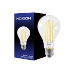 Noxion Lucent Fadenlampe LED E27 Birne Fadenlampe Klar 10.5W 1521lm - 827 Extra Warmweiß | Ersatz für 100W Noxion Lucent Fadenlampe LED E27 Birne Fadenlampe Klar 10.5W 1521lm - 827 Extra Warmweiß | Ersatz für 100W