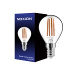 Noxion Lucent Lustre LED E14 Kugel Fadenlampe Klar 4.5W 470lm - 827 Extra Warmweiß | Dimmbar - Ersatz für 40W Noxion Lucent Lustre LED E14 Kugel Fadenlampe Klar 4.5W 470lm - 827 Extra Warmweiß | Dimmbar - Ersatz für 40W