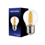 Noxion Lucent LED E27 Kugel Fadenlampe Klar 4.5W 470lm - 827 Extra Warmweiß | Ersatz für 40W Noxion Lucent LED E27 Kugel Fadenlampe Klar 4.5W 470lm - 827 Extra Warmweiß | Ersatz für 40W