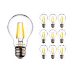 Mehrfachpackung 10x Noxion Lucent LED E27 Birne Fadenlampe Klar 7W 806lm - 822-827 Dim To Warm | Dimmbar - Ersatz Für 60W Mehrfachpackung 10x Noxion Lucent LED E27 Birne Fadenlampe Klar 7W 806lm - 822-827 Dim To Warm | Dimmbar - Ersatz Für 60W