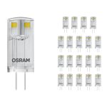 Mehrfachpackung 20x Ledvance Performance LED Capsule G4 Klar 0.9W 100lm - 827 Extra Warmweiß | Ersatz für 10W Mehrfachpackung 20x Ledvance Performance LED Capsule G4 Klar 0.9W 100lm - 827 Extra Warmweiß | Ersatz für 10W