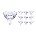 Mehrfachpackung 10x Philips Master Value LED Spot GU5.3 MR16 5.8W 450lm 36D - 927 Extra Warmweiß | Höchste Farbwiedergabe - Dimmbar - Ersatz für 35W Mehrfachpackung 10x Philips Master Value LED Spot GU5.3 MR16 5.8W 450lm 36D - 927 Extra Warmweiß | Höchste Farbwiedergabe - Dimmbar - Ersatz für 35W
