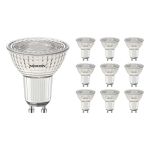 Mehrfachpackung 10x Noxion PerfectColor LED-Spot GU10 PAR16 4W 345lm 36D - 927 Extra Warmweiß | Höchste Farbwiedergabe - Dimmbar - Ersatz für 50W Mehrfachpackung 10x Noxion PerfectColor LED-Spot GU10 PAR16 4W 345lm 36D - 927 Extra Warmweiß | Höchste Farbwiedergabe - Dimmbar - Ersatz für 50W
