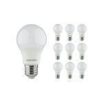 Mehrfachpackung 10x Noxion Lucent Classic LED E27 Birne Matt 8.5W 806lm - 827 Extra Warmweiß | Ersatz für 60W Mehrfachpackung 10x Noxion Lucent Classic LED E27 Birne Matt 8.5W 806lm - 827 Extra Warmweiß | Ersatz für 60W