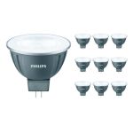 Mehrfachpackung 10x Philips Master LED Spot GU5.3 MR16 7.5W 621lm 36D - 930 Warmweiß | Höchste Farbwiedergabe - Dimmbar - Ersatz für 50W Mehrfachpackung 10x Philips Master LED Spot GU5.3 MR16 7.5W 621lm 36D - 930 Warmweiß | Höchste Farbwiedergabe - Dimmbar - Ersatz für 50W