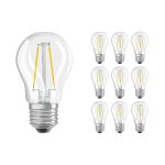 Mehrfachpackung 10x Ledvance Classic LED E27 Kugel Fadenlampe Klar 1.5W 136lm - 827 Extra Warmweiß | Ersatz Für 15W Mehrfachpackung 10x Ledvance Classic LED E27 Kugel Fadenlampe Klar 1.5W 136lm - 827 Extra Warmweiß | Ersatz Für 15W