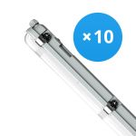 Mehrfachpackung 10x Noxion LED Feuchtraumleuchte Poseidon V3.0 18-30W 2340-4200lm - 830-865 CCT | 120cm - Durchgangsverdrahtung (5x2.5mm2) Mehrfachpackung 10x Noxion LED Feuchtraumleuchte Poseidon V3.0 18-30W 2340-4200lm - 830-865 CCT | 120cm - Durchgangsverdrahtung (5x2.5mm2)