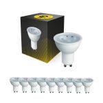 Mehrfachpackung 10x LED-Spot GU10 PAR16 4W 345lm 36D - 827  | Ersatz für 50W Mehrfachpackung 10x LED-Spot GU10 PAR16 4W 345lm 36D - 827  | Ersatz für 50W