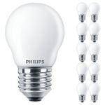 Mehrfachpackung 10x Philips Master Value LED Lustre E27 Kugel Matt 3.4W 470lm - 927 Extra Warmweiß | Höchste Farbwiedergabe - Dimmbar - Ersatz für 40W Mehrfachpackung 10x Philips Master Value LED Lustre E27 Kugel Matt 3.4W 470lm - 927 Extra Warmweiß | Höchste Farbwiedergabe - Dimmbar - Ersatz für 40W