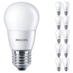 Mehrfachpackung 10x Philips Corepro LED Lustre E27 Kugel Matt 7W 806lm - 827 Extra Warmweiß | Ersatz für 60W Mehrfachpackung 10x Philips Corepro LED Lustre E27 Kugel Matt 7W 806lm - 827 Extra Warmweiß | Ersatz für 60W