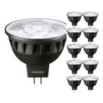 Mehrfachpackung 10x Philips Master LED Spot GU5.3 MR16 7.5W 485lm 24D - 927 Extra Warmweiß | Höchste Farbwiedergabe - Dimmbar - Ersatz für 50W Mehrfachpackung 10x Philips Master LED Spot GU5.3 MR16 7.5W 485lm 24D - 927 Extra Warmweiß | Höchste Farbwiedergabe - Dimmbar - Ersatz für 50W