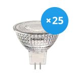 Mehrfachpackung 25x Noxion LED-Spot GU5.3 MR16 4.4W 345lm 12V 36D - 827 Extra Warmweiß | Dimmbar - Ersatz für 35W Mehrfachpackung 25x Noxion LED-Spot GU5.3 MR16 4.4W 345lm 12V 36D - 827 Extra Warmweiß | Dimmbar - Ersatz für 35W