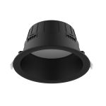 Noxion LED Downlight Hera Tief Einbau Schwarz 9W 900lm - 827-840 CCT | 146mm - Ausschnitt 120mm Noxion LED Downlight Hera Tief Einbau Schwarz 9W 900lm - 827-840 CCT | 146mm - Ausschnitt 120mm