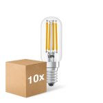 Mehrfachpackung 10x Ledvance Special LED E14 Röhre one-handed Fadenlampe Klar 4.2W 470lm - 827 Extra Warmweiß | Ersatz Für 40W Mehrfachpackung 10x Ledvance Special LED E14 Röhre one-handed Fadenlampe Klar 4.2W 470lm - 827 Extra Warmweiß | Ersatz Für 40W