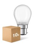 Mehrfachpackung 10x Ledvance Classic LED B22d Birne Matt 4W 470lm - 827 Extra Warmweiß | Ersatz Für 40W Mehrfachpackung 10x Ledvance Classic LED B22d Birne Matt 4W 470lm - 827 Extra Warmweiß | Ersatz Für 40W