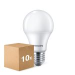 Mehrfachpackung 10x Philips Corepro LED Glühbirne E27 Birne Matt 4.9W 470lm - 827 Extra Warmweiß | Ersatz Für 40W Mehrfachpackung 10x Philips Corepro LED Glühbirne E27 Birne Matt 4.9W 470lm - 827 Extra Warmweiß | Ersatz Für 40W