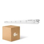 Mehrfachpackung 6x Ledvance LED Feuchtraumleuchte Feuchtigkeitsdicht 46W 6400lm - 840 Kaltweiß | 150cm Mehrfachpackung 6x Ledvance LED Feuchtraumleuchte Feuchtigkeitsdicht 46W 6400lm - 840 Kaltweiß | 150cm