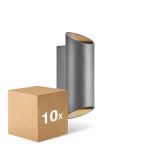 Mehrfachpackung 10x Nordlux Nico Wandleuchte Aluminium Anthrazit Up & Down | Geeignet für 2x GU10 Mehrfachpackung 10x Nordlux Nico Wandleuchte Aluminium Anthrazit Up & Down | Geeignet für 2x GU10