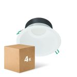 Mehrfachpackung 4x Philips LED Downlight Coreline DN142B Aluminium Weiß 19.2W 2300lm 60D - 840 Kaltweiß | Ausschnitt 200mm - IP20 - Weiß Reflektor Mehrfachpackung 4x Philips LED Downlight Coreline DN142B Aluminium Weiß 19.2W 2300lm 60D - 840 Kaltweiß | Ausschnitt 200mm - IP20 - Weiß Reflektor