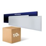 Mehrfachpackung 10x Noxion LED Panel Ecowhite V4.0 28W 3360lm - 830-840-865 CCT | 120x30cm Mehrfachpackung 10x Noxion LED Panel Ecowhite V4.0 28W 3360lm - 830-840-865 CCT | 120x30cm