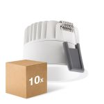 Mehrfachpackung 10x Ledvance LED  SPOT DARKLIGHT Aluminium  8W 680lm 36D - 930 Warmweiß | Ausschnitt 68mm - IP44 - Höchste Farbwiedergabe -  Dimmbar Mehrfachpackung 10x Ledvance LED  SPOT DARKLIGHT Aluminium  8W 680lm 36D - 930 Warmweiß | Ausschnitt 68mm - IP44 - Höchste Farbwiedergabe -  Dimmbar
