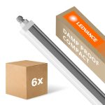 Mehrfachpackung 6x Ledvance LED Feuchtraumleuchte Feuchtigkeitsdicht Compact 55W 6700lm - 840 Kaltweiß | 150cm  Mehrfachpackung 6x Ledvance LED Feuchtraumleuchte Feuchtigkeitsdicht Compact 55W 6700lm - 840 Kaltweiß | 150cm