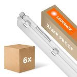 Mehrfachpackung 6x Ledvance LED Feuchtraumleuchte Feuchtigkeitsdicht 32W 4400lm - 840 Kaltweiß | 120cm  Mehrfachpackung 6x Ledvance LED Feuchtraumleuchte Feuchtigkeitsdicht 32W 4400lm - 840 Kaltweiß | 120cm