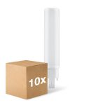 Mehrfachpackung 10x Ledvance Dulux D/E LED 10W - 840 Kaltweiß | Ersatz Für 26W Mehrfachpackung 10x Ledvance Dulux D/E LED 10W - 840 Kaltweiß | Ersatz Für 26W