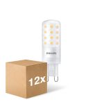 Mehrfachpackung 12x Philips CorePro LED Capsule G9 Matt 4W 480lm - 827 Extra Warmweiß | Dimmbar - Ersatz Für 40W Mehrfachpackung 12x Philips CorePro LED Capsule G9 Matt 4W 480lm - 827 Extra Warmweiß | Dimmbar - Ersatz Für 40W