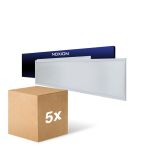 Mehrfachpackung 5x Noxion LED Panel Ecowhite V4.0 28W 3200lm - 830 Warmweiß | 120x30cm - UGR <19 - Philips driver Mehrfachpackung 5x Noxion LED Panel Ecowhite V4.0 28W 3200lm - 830 Warmweiß | 120x30cm - UGR <19 - Philips driver