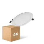 Mehrfachpackung 4x Ledvance LED Downlight Value DN181 17W 1400lm 110D - 840 Kaltweiß | 192mm  Mehrfachpackung 4x Ledvance LED Downlight Value DN181 17W 1400lm 110D - 840 Kaltweiß | 192mm