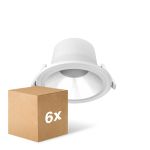 Mehrfachpackung 6x Noxion LED Downlight Apollo V2.0 9-15W 1080-1860lm 60D - 830/840 CCT | 175mm - Ausschnitt 150mm  Mehrfachpackung 6x Noxion LED Downlight Apollo V2.0 9-15W 1080-1860lm 60D - 830/840 CCT | 175mm - Ausschnitt 150mm