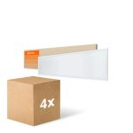 Mehrfachpackung 4x Ledvance LED Panel Compact Aluminium Weiß 33W 3630lm - 840 Kaltweiß | 120x30cm - UGR < 19 Mehrfachpackung 4x Ledvance LED Panel Compact Aluminium Weiß 33W 3630lm - 840 Kaltweiß | 120x30cm - UGR < 19