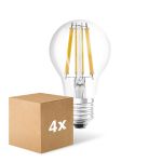 Mehrfachpackung 4x Ledvance Classic LED E27 Birne Fadenlampe Klar 11W 1521lm - 827 Extra Warmweiß | Dimmbar - Ersatz Für 100W Mehrfachpackung 4x Ledvance Classic LED E27 Birne Fadenlampe Klar 11W 1521lm - 827 Extra Warmweiß | Dimmbar - Ersatz Für 100W